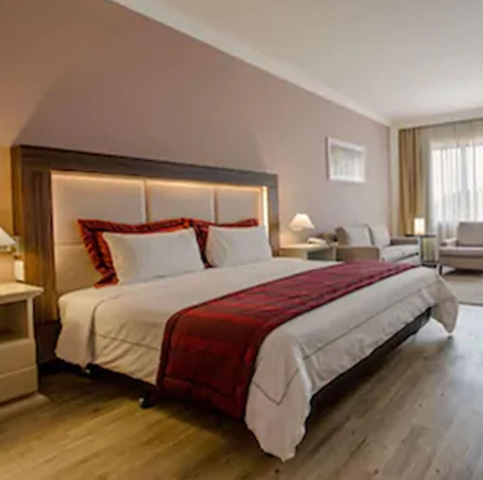 Hotel Transamerica סאו פאולו מראה חיצוני תמונה A bedroom at the hotel
